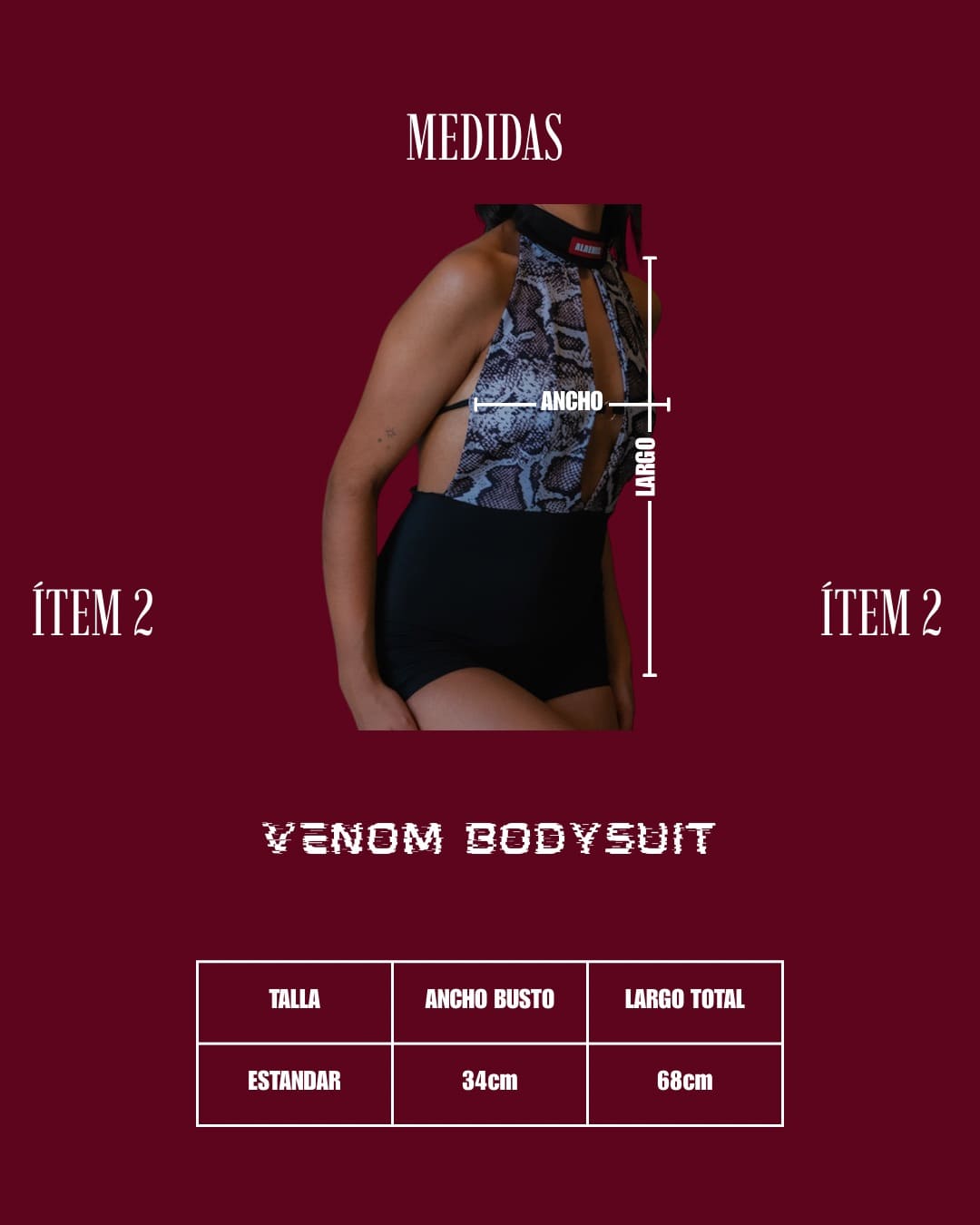 VENOM BODYSUIT - Imagen 2